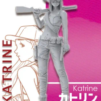 1/35 Scale Unpainted Resin Figure Katrine collection figure