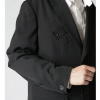 FANTASTION luxury men's jacket designer unusual jackets Casual man blazer original blazer for men Suit jacket Men's clothing