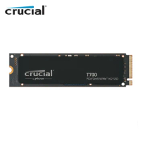 Crucial T700 1TB 2TB Gen5 NVMe M.2 SSD-Up to 12,400 MB/s-Gaming, Photography, Video Editing&amp;Design - Internal Solid State Drive