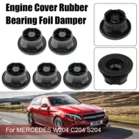 5PCS Car Hood Rubber Washer Engine Cover Seal Bucket Absorber Plug Pad Cushion Pad Car Hood Car Vents For Mercedes W20 R3O0