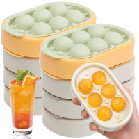 Ice Boll Hockey Frozen Whiskey Ball Popsicle Ice Cube Tray for Cold Drink Coffee Lattice Grinder Ice Maker Chilled Mould Tool