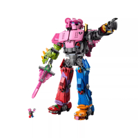 Suitable for LEGO Fortnite Series 77078 Mecha Squad Leader boy building toys for children