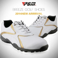 PGM Mens Golf Shoes Non-slip Fixed Nail Sneakers Waterproof Breathable Men Sports Golf Shoes Lightweight Athletic Shoes new