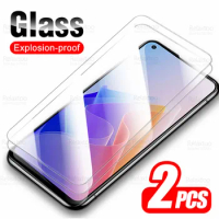 2Pcs Tempered Glass For Oppo Reno8 Lite Cover Protective Glass For Reno 8 Light Reno8Lite 5G 8Lite Armor Screen Protector Film