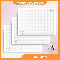 Giấy Luyện chữ đẹp A5 -  50 tờ rời (2 mặt)
