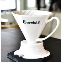 Brewista 全瓷錐形隨心杯 / 聰明濾杯-晨露白 2-4人份 (浸泡、直沖)『歐力咖啡』