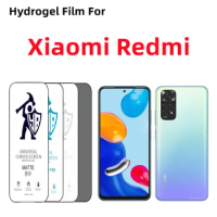 2pcs For Xiaomi Redmi Note 8 9 10 Note11 12 Pro Privacy Matte Hydrogel Film For Redmi K40 K50 Gaming K60Pro HD Screen Protector