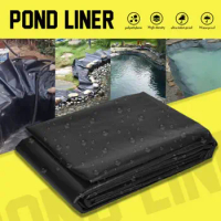 2M/3M Fish Pond Liner Pools Garden HDPE Membrane Reinforced Guaranty Landscaping Waterproof Liner Cloth