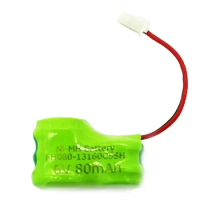 Ni-MH Rechargeable Battery 6V 80MAH Replace for 19W03 BTicino Torcia Torce LN4380/B Solar LED Light utton cell