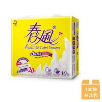 【春風】3層厚手新肌感衛生紙 100抽x10包x2串