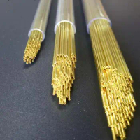 100pcs 0.9mm x 400mm Electrode EDM Tube Pipe for Electrical Discharge Machine