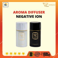 Vanzo Negative Ion Aroma Diffuser Black or White Negative Ion Function, Low Water Cut-Off Technology