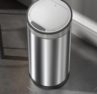 智慧垃圾桶感應式家用客廳衛生間廚房創意自動電動大號帶桶垃圾桶