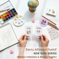 Kartu Motivasi | Kartu Afirmasi Positif | Positive Affirmation Cards | KIDS SERIES