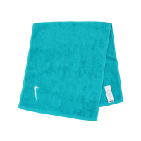 Nike 毛巾 Solid Core 藍 白 純棉 運動 吸濕 方巾 運動毛巾 N100154132-2NS
