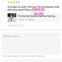 Flu Kucing Ampuh Racikan Kucing Flu Paten Flu Cat Virus Bakteri Terlaris