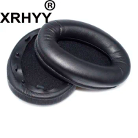 1 Pair Replacement Ear Pads Cushion Ear Cups Ear Cover For Sony WH1000XM3 WH-1000XM3 Noise Cancelling Over Ear Headphones-Black