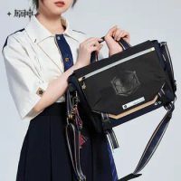 Genshin Impact Kamisato Shenli Ayaka Crossbody Messenger shoulder Bag Genshin JK Casual Cartoon Handbag Cosplay Props