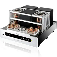 YAQIN MS-77T tube push-pull tube amplifier, HiFi high-fidelity amplifier, frequency response 5Hz~68KHz distortion ≤0.5% (1KHz)