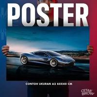 Poster Aston Martin DBS Superleggera Bisa Cetak Custom Hiasan Dinding Kamar Cowo Otomotif V12 Luxury