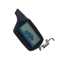 A91 Keychain 2-way LCD Remote Control For Russian Vehicle Security 2 Way Car Alarm System Starline A91 Key chain