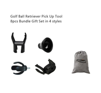Posma BRS001 高爾夫球4款撿球器套組-超值組合 每款各兩件
