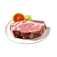 【愛上吃肉-買2送1】總統級超厚霜降牛排 2片組(21盎司/600g±10%/《共三片》)