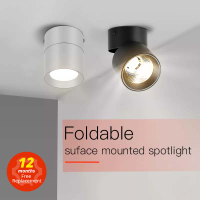 COB Led Spotlights Wall Spot Led Light Lamp 220V Foldable Indoor Lighting 1015W for Living Room Kitchen Cabinet Surface Mounted2023