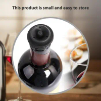 Reusable Keep Fresh Wine Stoppers Vacuum Bottle Saver Pump Sealing Cover Caps for Home Kitchen Bar Accessories