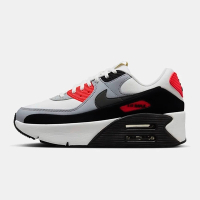 NIKE AIR MAX 90 LV8 女休閒運動鞋-白黑紅-FD4328101