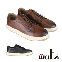 【Waltz】經典板鞋 輕旅 休閒 真皮休閒鞋(622222 華爾滋皮鞋)