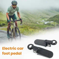 Safe Bike Pedals E-bike Pedal Premium Aluminum Alloy Folding Bike Pegs for E-bike Non-slip Footrests