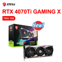 MSI New GeForce RTX4070TI RTX 4070Ti SUPRIM X 12G Graphic Card 12GB GDDR6X 4NM 192Bit 16Pin Gaming GPU Video Cards placa de vide