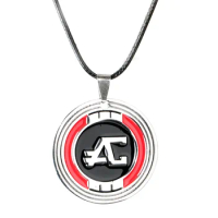 Apex Legends Enamel Souvenir Coin Pendant Necklace for Men Women Vintage Silver Color Choker Necklace Fans Collectible Jewelry