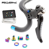RISK Road Bike Brake Shifter Lever Bolts Bicycle Brake Fixing Bolts Titanium Parts for R8000