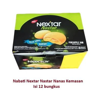 Nabati Nextar Kemasan Box Isi 12 sachet Nastar Nanas