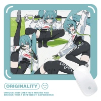 Hatsune Miku แผ่นรองเมาส์ MIKU, แผ่นรองเมาส์อะนิเมะ, คอลเลกชัน 2025, บุคลิกภาพหอพักใหม่, ขนาดเล็ก, ข