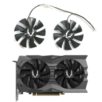 New DIY GPU fan 4PIN 85MM GA92A2H suitable for Zotac GeForce RTX 2060 2070 GTX 1660 1660TI graphics card cooling