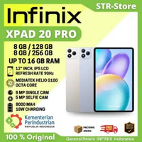 INFINIX XPAD 20 PRO 8/256 GB GARANSI RESMI TABLET INFINIX X PAD 20 PRO 8/128 GB 12" 2K REFRESH RATE 