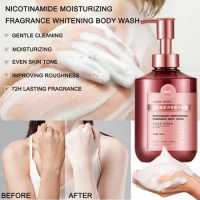 Long-Lasting Fragrance Shower Gel Nicotinamide Whitening Body Wash Moisturizing Bath Works