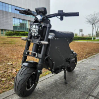 Two Wheels Fast Speed Long Distance Seated E Scooter 50 Ah 72V 8000W 10000Watts 60V 7000W 15000W Adult Electric Bike Scooter