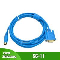 SC-11 for Mitsubishi FX0N/1N/2N/0S/1S/3U Series FX PLC Programming Cable RS232 Download Line