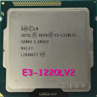CPU Intel Xeon e3-1220l v2 gen8 sr0r6 LGA 1155 2.3ghz Processor CPU e3-1220lv2, Free Shipping