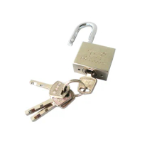 SIJIBOSI 30mm Brass Padlock Master Lock With 4PC Keys