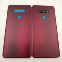For LG V40 ThinQ V405QA7 Glass Back Battery Cover Door Panel Housing Case Replacement Parts For LG V40 Battery Cover