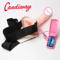 Dildo Toys Top Quality Adult Sex Toys,cock vibrator Brief Strap-On,Double Dongs strap on,massager,couple lesbian sex game