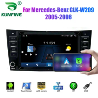 2 Din Android Car Radio For Benz E-W211/E200 2002-2008 Car Stereo Automotive Multimedia Video DVD Player GPS Navigation Carplay