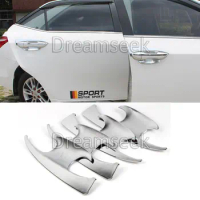 For Toyota Corolla Altis 2014 2015 2016 Chrome Door Handle Bowl Cover Cup Trim