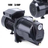 Jet Water Pump Shallow Water Pump Well Jet Pump 110V 3/4HP Self-Priming with Pressure Switch 0.75HP