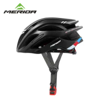 Merida Adjustable Road Bike Helmet for Men and Women, Insect-Proof Net,Mountain Bicycle Riding,Removable Skateboard Safety Caps